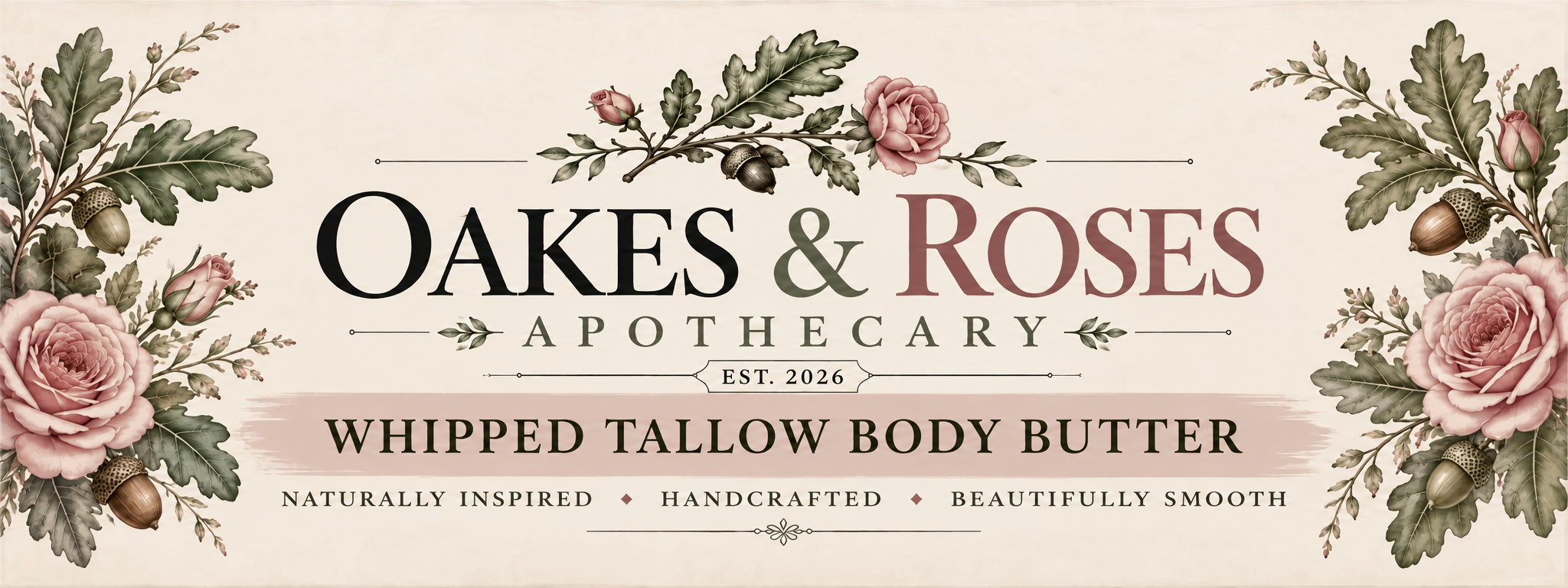 Oakes and Roses Apothecary — Whipped Tallow Body Butter